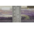 Shag Hand Knotted Wool Purple 4' x 6' Rug