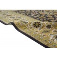 Traditional-Persian/Oriental Hand Tufted Wool Black 8' x 10' Rug