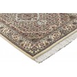 Traditional-Persian/Oriental Hand Knotted Wool / Silk (Silkette) Cream 2' x 3' Rug