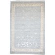Traditional-Persian/Oriental Hand Knotted Wool Blue 7' x 10' Rug