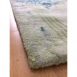 Handmade Wool Floral Green/ Blue 5x8 lt1129 Area Rug