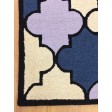 Handmade Wool Modern Blue/ Ivory 5x8 lt1198 Area Rug