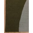 Handmade Wool Modern Green/ Ivory 5x8 lt1200 Area Rug