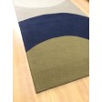 Handmade Wool Modern Green/Blue 5x8 lt1263 Area Rug