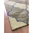 Handmade Wool Modern Gold/Green 5x8 lt1264 Area Rug