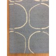 Handmade Wool Modern L.Blue/ Ivory 5x8 lt1301 Area Rug