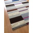 Handmade Wool Modern Ivory/ Brown 5x8 lt1350 Area Rug