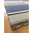 Handmade Wool Modern Blue/ Silver 5x8 lt1388 Area Rug