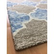 Handmade Wool Modern Blue/ Brown 5x8 lt1400 Area Rug