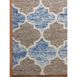 Handmade Wool Modern Blue/ Brown 5x8 lt1400 Area Rug