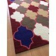 Handmade Wool Modern Red/ Brown 5x8 lt1413 Area Rug