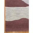 Handmade Wool Modern Silver/ Brown 5x8 lt1421 Area Rug