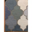 Handmade Wool Modern Green/ Blue 5x8 lt1422 Area Rug