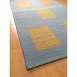 Handmade Wool Modern Blue/ Brown 5x8 lt1427 Area Rug
