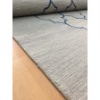 Handmade Wool Modern Gray/ Navy Blue 5x8 lt1446 Area Rug