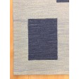 Handmade Wool Modern Blue/ Navy Blue 5x8 lt1455 Area Rug