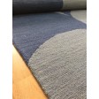 Handmade Wool Modern Silver/ Blue 5x8 lt1463 Area Rug