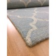 Handmade Wool Modern Gray/ Beige 5x8 lt1511 Area Rug