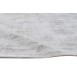 Modern Handloom Silk Silver 5' x 7' Rug