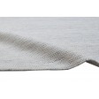 Modern Dhurrie Wool Silver 5' x 7' Rug