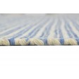 Modern Dhurrie Wool Blue 5' x 8' Rug