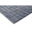 Modern Handloom Wool / Silk (Silkette) Blue 5' x 6' Rug