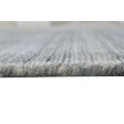 Modern Handloom Wool / Silk (Silkette) Dark Grey 5' x 6' Rug