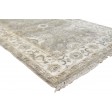 Traditional-Persian/Oriental Hand Knotted Silk (Silkette) Sage 4' x 6' Rug