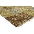 Modern Hand Knotted Wool Gold 6' x 9' Rug
