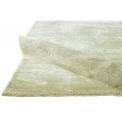 Modern Handloom Silk (Silkette) Green 8' x 10' Rug