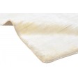 Modern Handloom Silk (Silkette) Ivory 5' x 7' Rug