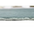 Modern Handloom Silk (Silkette) Blue 5' x 8' Rug