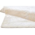 Modern Handloom Silk (Silkette) Ivory 5' x 8' Rug