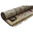 Traditional-Persian/Oriental Hand Knotted Wool Brown 5' x 8' Rug