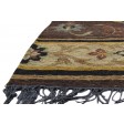 Traditional-Persian/Oriental Hand Knotted Jute Brown 5' x 8' Rug