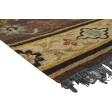 Traditional-Persian/Oriental Hand Knotted Jute Brown 5' x 8' Rug