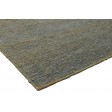 Modern Hand Knotted Jute Charcoal 5' x 8' Rug