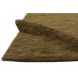 Modern Handloom Wool Brown 5' x 8' Rug