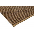 Modern Hand Knotted Jute Brown 2' x 3' Rug