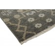Traditional-Persian/Oriental Hand Knotted Wool Charcoal 2' x 3' Rug