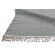 Modern Dhurrie Wool Grey 3' x 6' Rug