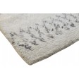 Modern Hand Knotted Wool Ivory 2' x 3' Rug