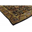 Traditional-Persian/Oriental Hand Tufted Wool Black 3' x 5' Rug