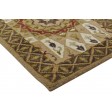 Traditional-Persian/Oriental Hand Tufted Wool Beige 2' x 3' Rug