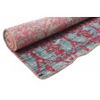 Modern Hand Knotted Silk Red 5' x 8' Rug