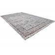 Traditional-Persian/Oriental Hand Knotted Silk Grey 5' x 8' Rug