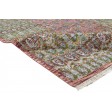 Traditional-Persian/Oriental Hand Knotted Silk Green 5' x 8' Rug