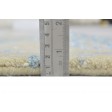 Modern Hand Knotted Wool / Silk (Silkette) Beige 3' x 10' Rug