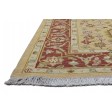 Traditional-Persian/Oriental Hand Knotted Wool Peach 8' x 10' Rug