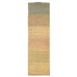 Modern Hand Knotted Jute Multi Color 2' x 6' Rug